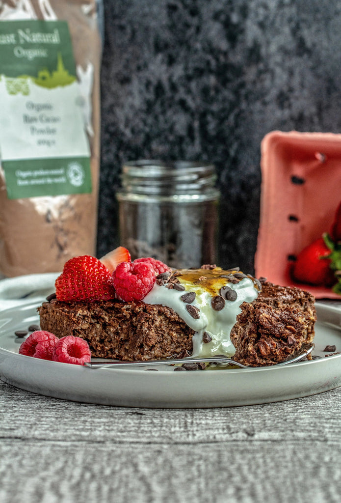 Brownie Baked Oats - Just Natural