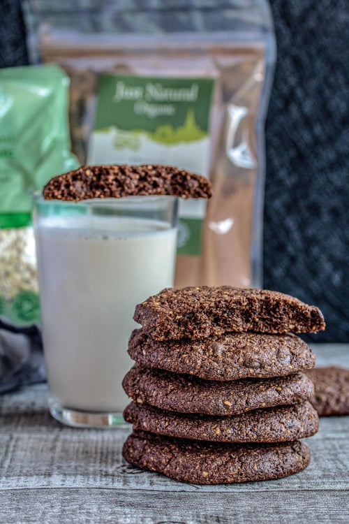 Double-Chocolate-Hazelnut-Cookies Just Natural