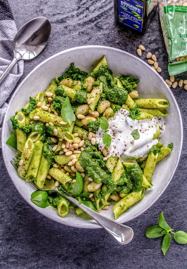 Kale Pesto Pasta image