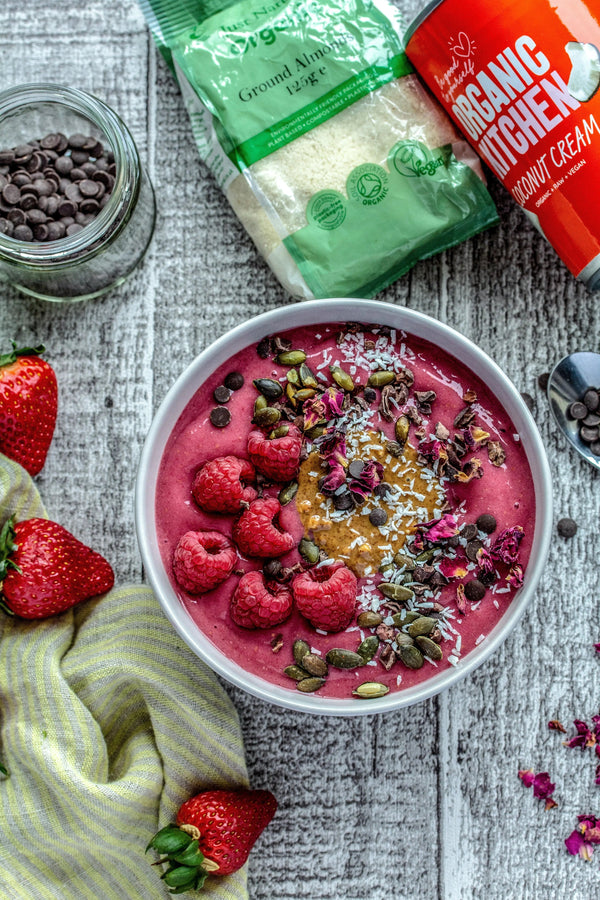 Raspberry Coconut Smoothie Bowl image