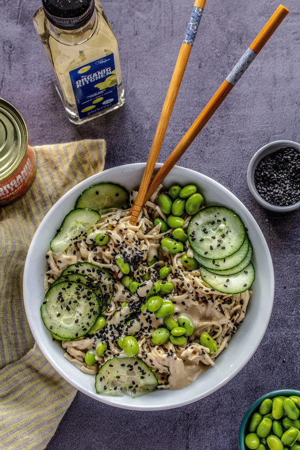 Tahini Soba Noodles image