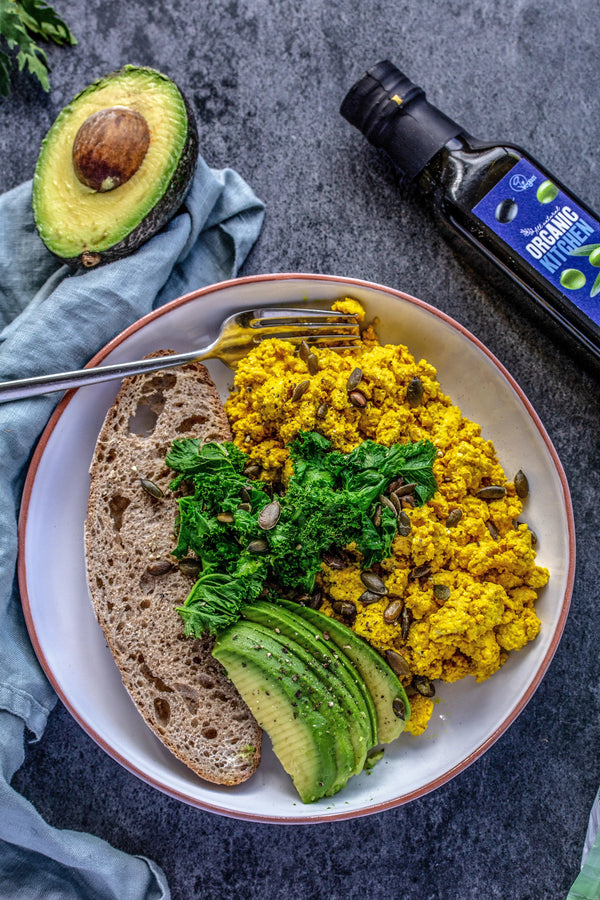 Tofu Tahini Scramble image