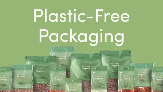 New just natural plastic-free packaging