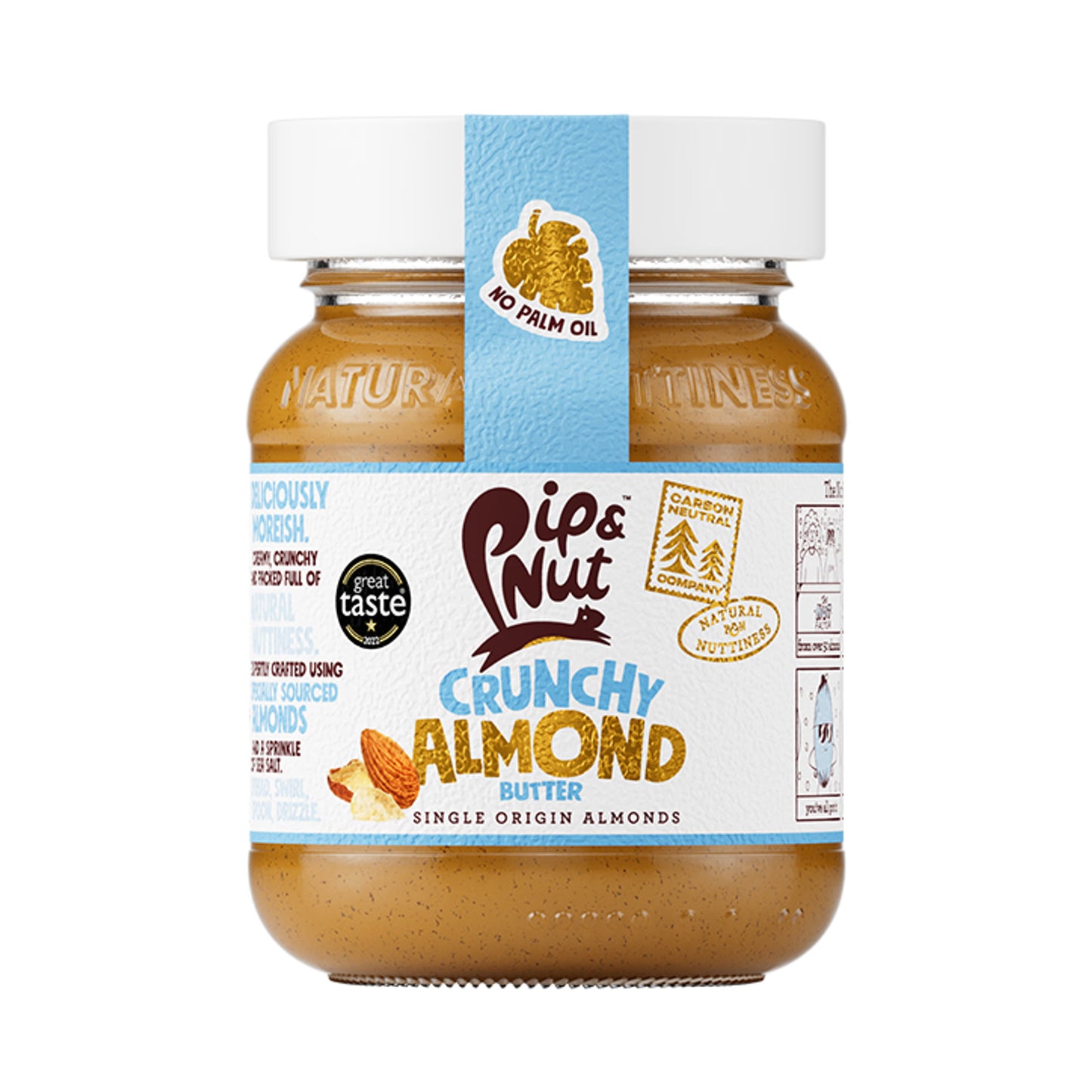 Crunchy Almond Butter Jar 225g - Just Natural