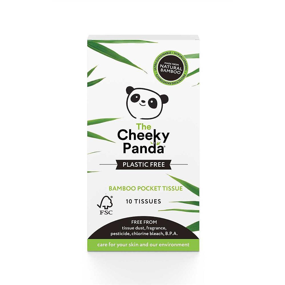 Cheeky Panda 100% Bamboo Plastic Free Pocket Tissues - Just Natural