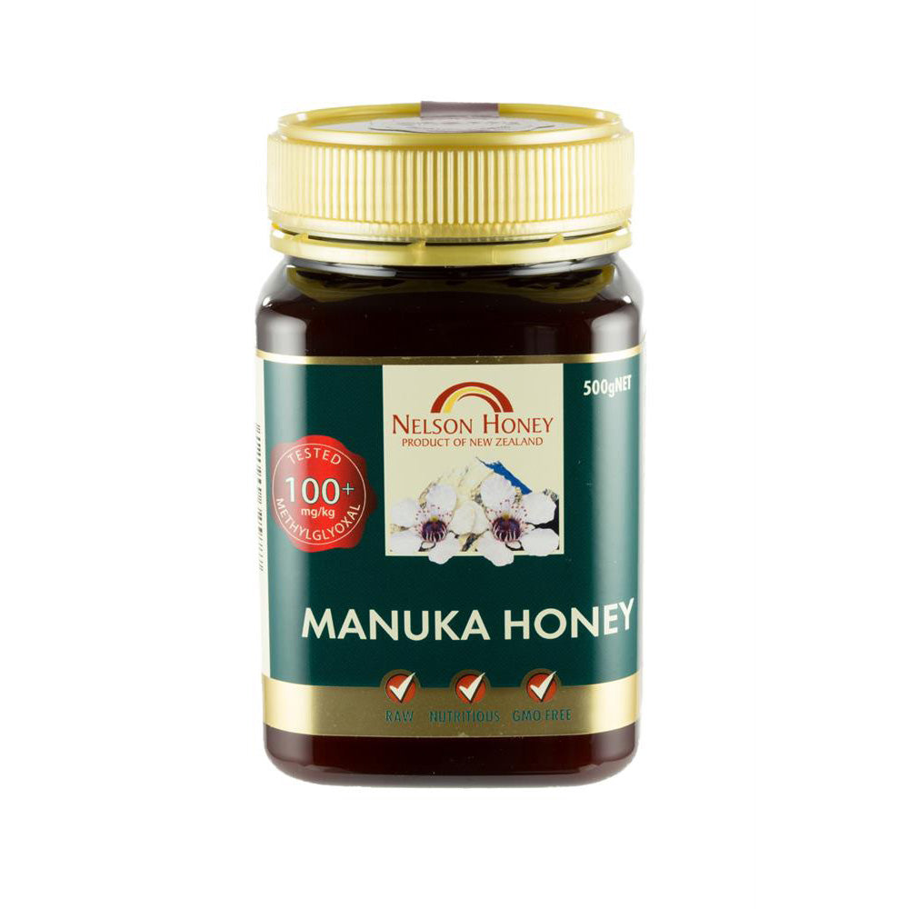 Nelson Honey 100+ Manuka Honey 500gms - Just Natural