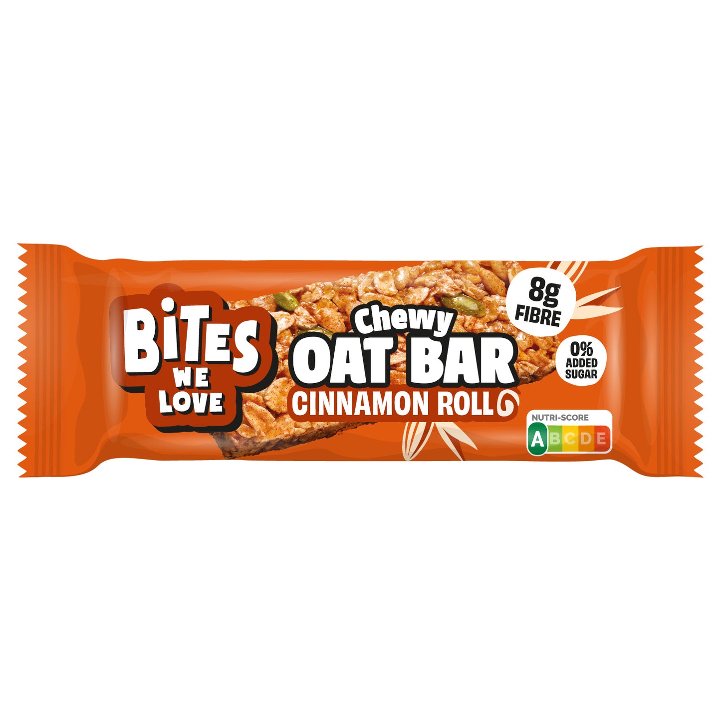 BitesWeLove Cinnamon Roll Chewy Oat Bar 30g - Just Natural