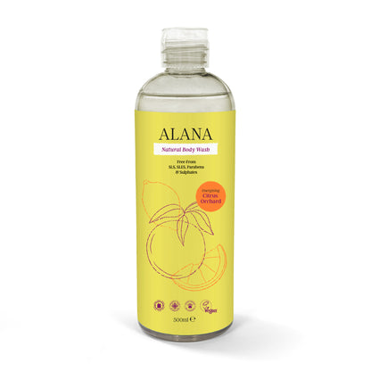 Citrus Orchard Natural Body Wash - Just Natural