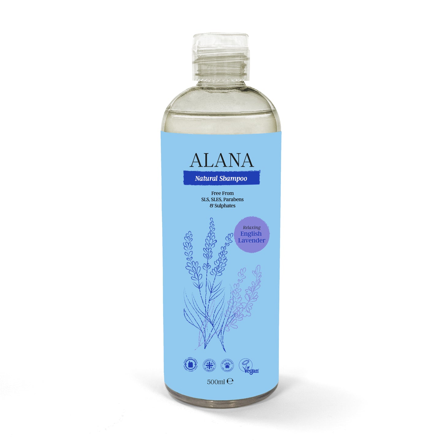 English Lavender Natural Shampoo - Just Natural