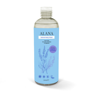English Lavender Natural Body Wash - Just Natural