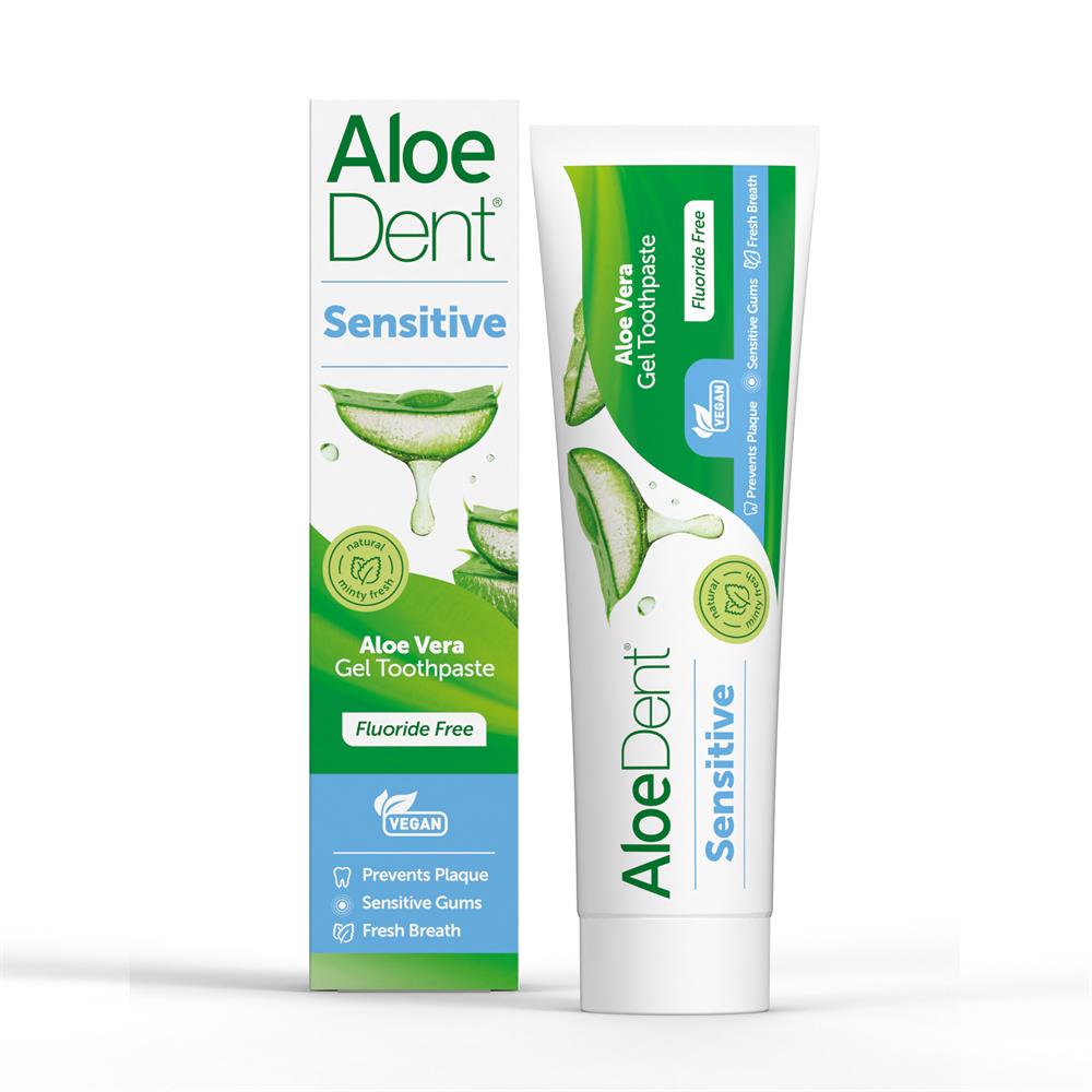 Sensitive Aloe Vera Gel Toothpaste Fluoride Free - Just Natural