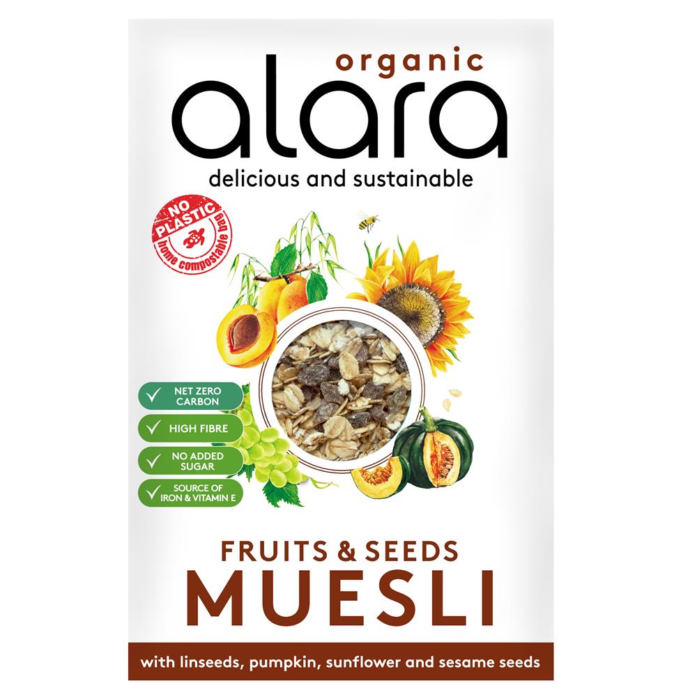 Fruits and Seeds Muesli Organic 650g - Just Natural