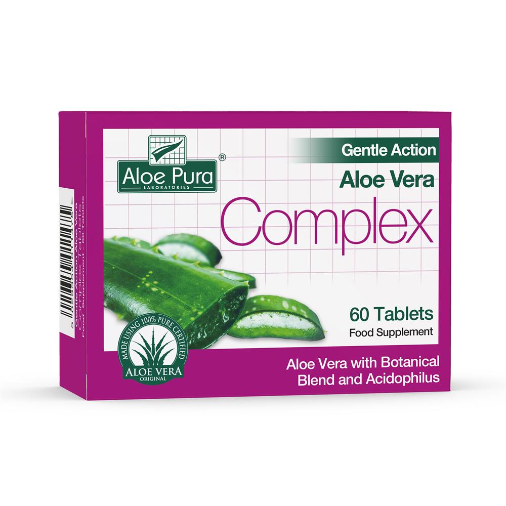 Aloe Vera Gentle Action Complex 60 Tablets - Just Natural