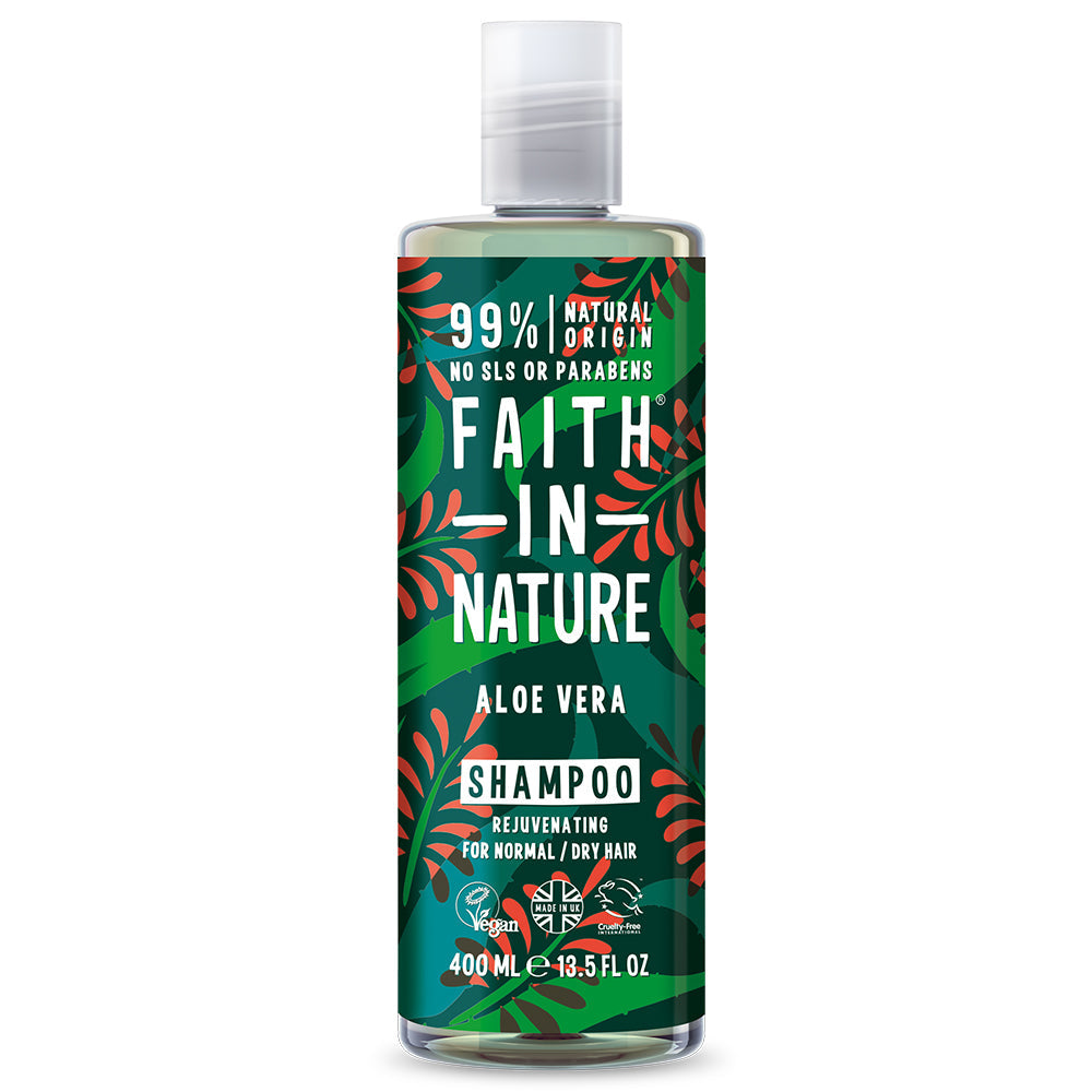 Faith In Nature Aloe Vera Shampoo 400ml - Just Natural