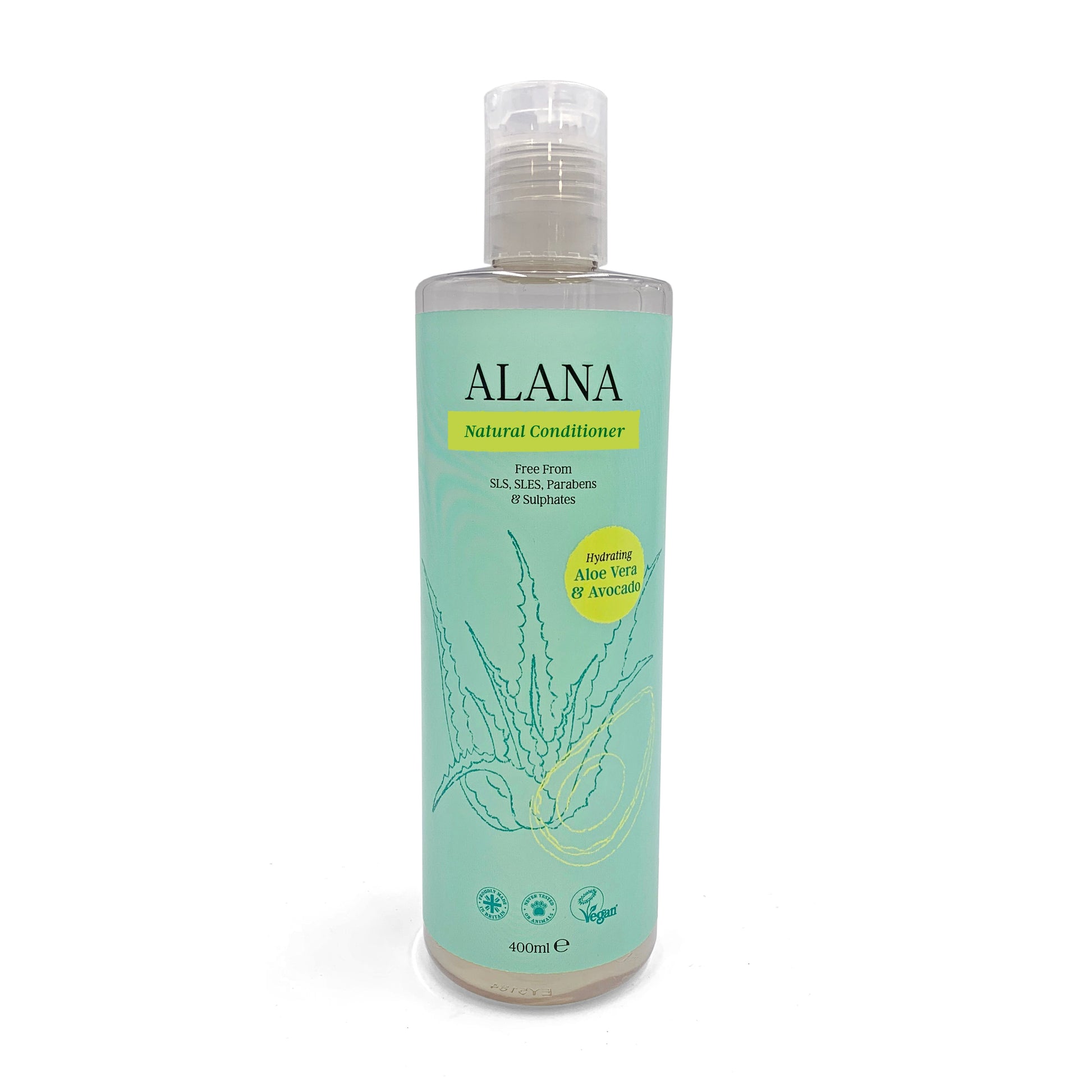 Alana Aloe Vera and Avocado Conditioner 400ml (Free product added automatically) - Just Natural