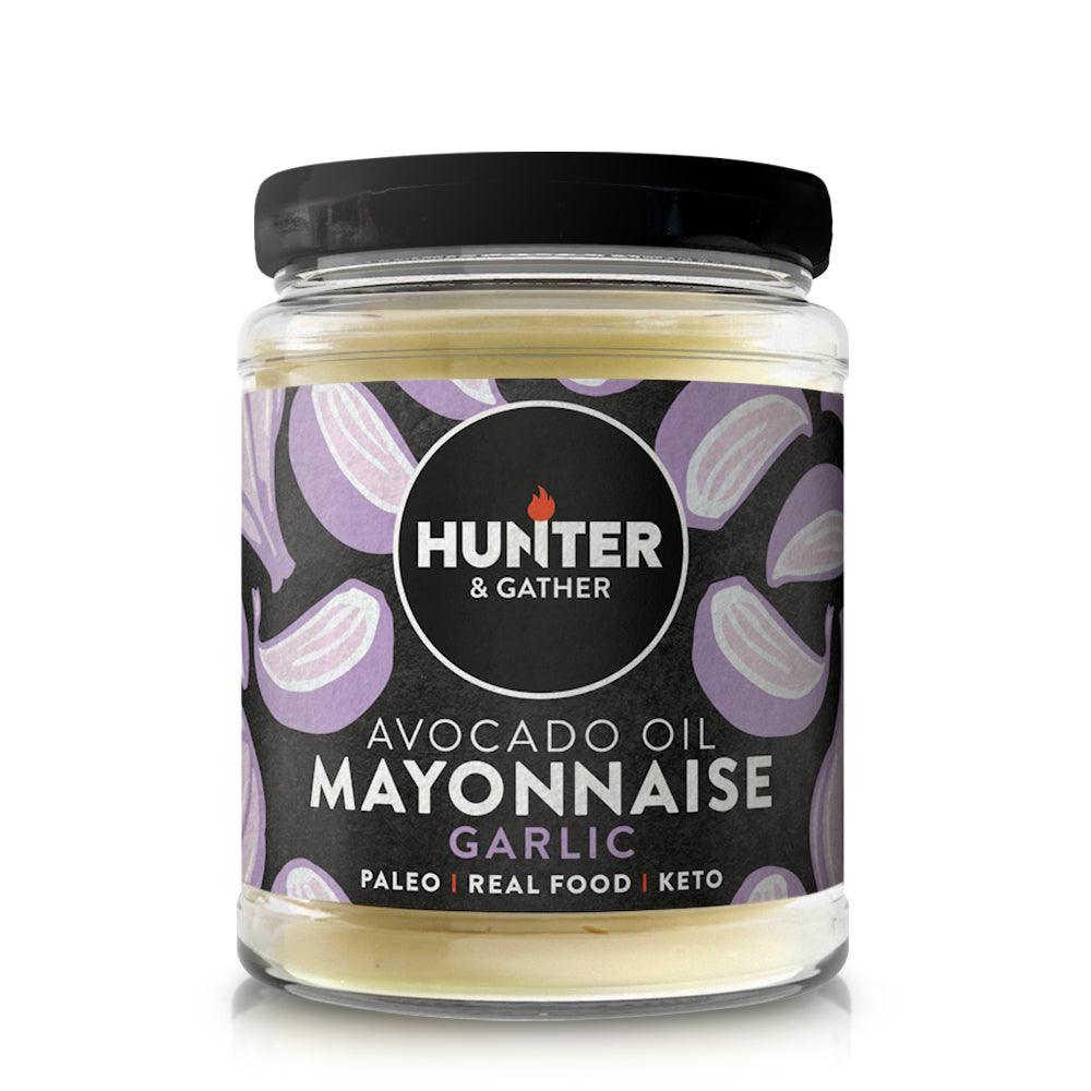 Avocado Oil Mayonnaise Garlic 175g - Just Natural