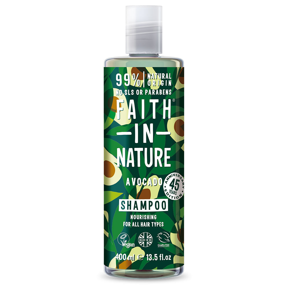 Faith in Nature Avocado Shampoo 400ml - Just Natural