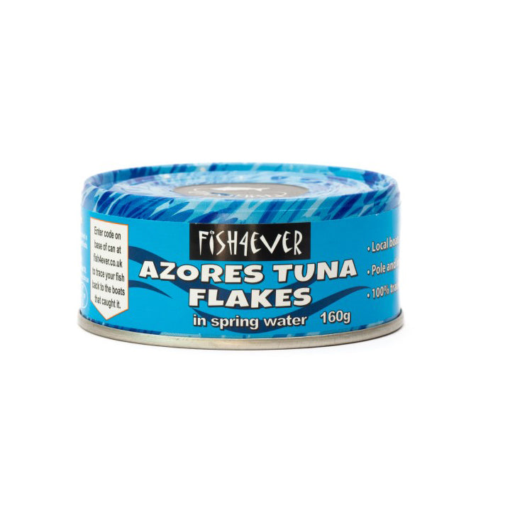 Azores SJ Tuna Flakes in Spring Water 160g Just Natural