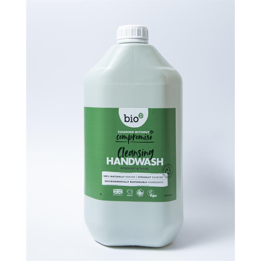 Rosemary & Thyme Cleansing Hand Wash 5L - Just Natural