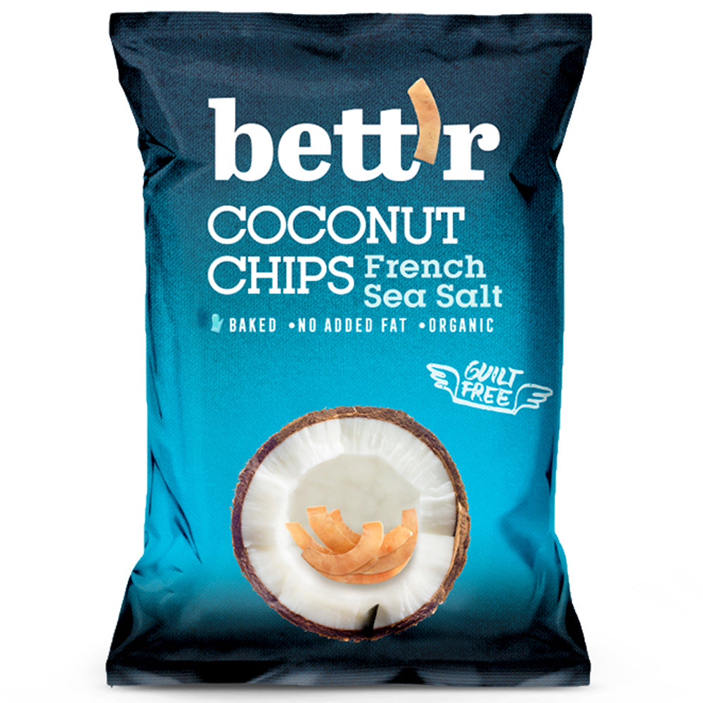 Bettr Coconut Chips with French Sea Salt 40g