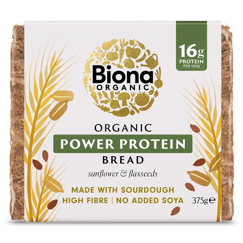 Organic Power Protein Bread 375g - Just Natural