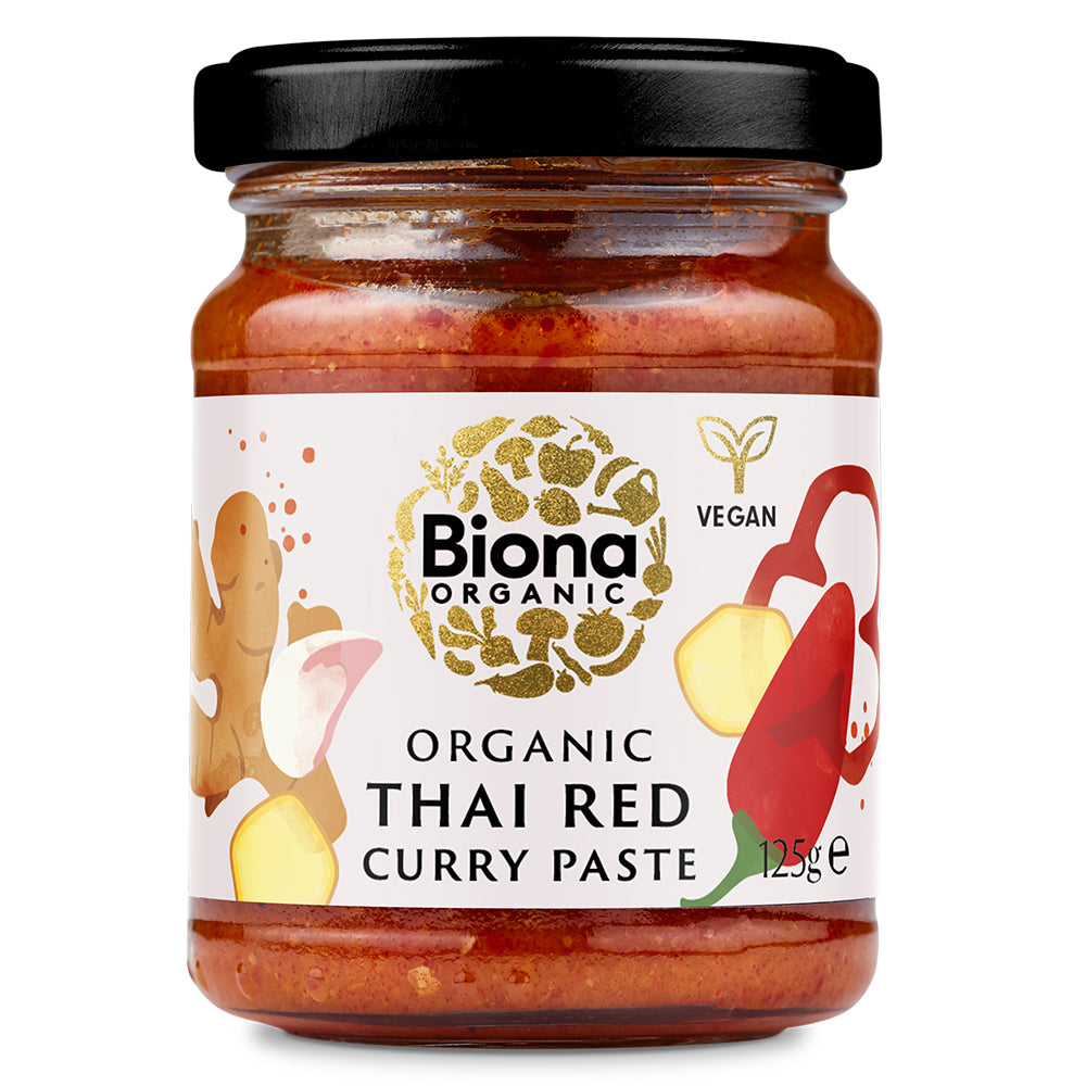 Organic Thai Red Curry Paste 125g - Just Natural