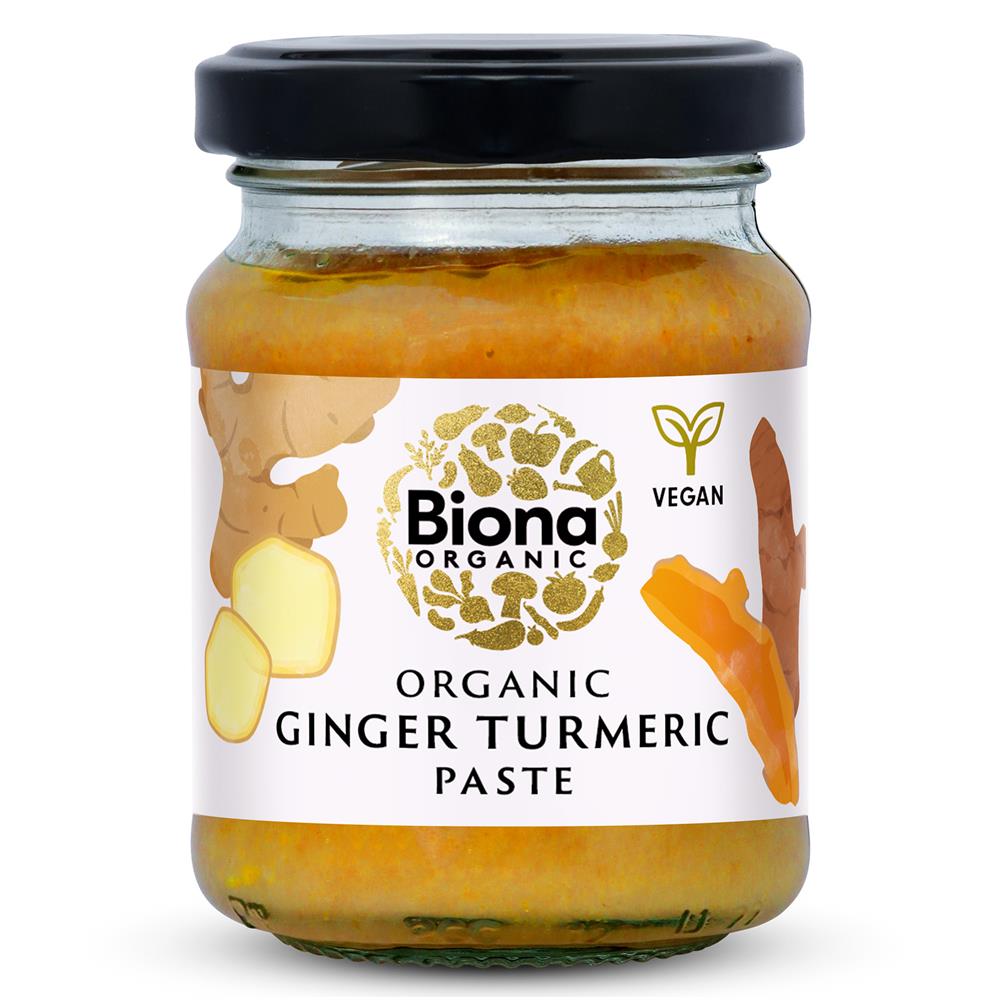 Organic Ginger Turmeric Paste 130g - Just Natural