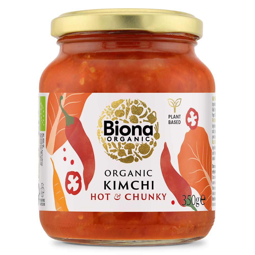 Organic Kimchi - Hot & Chunky 350g - Just Natural