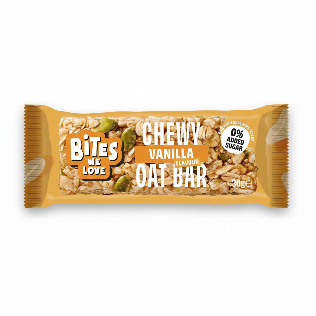Vanilla Chewy Oat Bars 30g - Just Natural