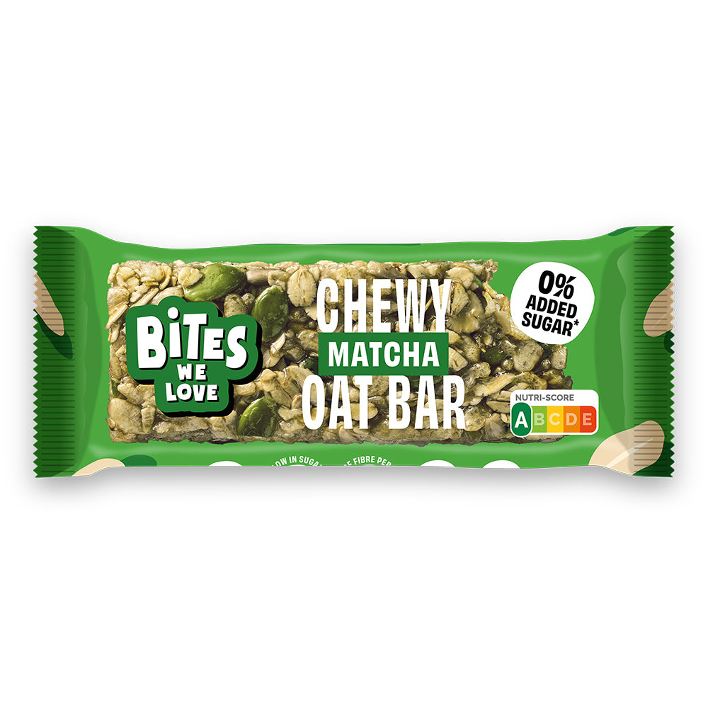 Matcha Chewy Oat Bars 30g - Just Natural