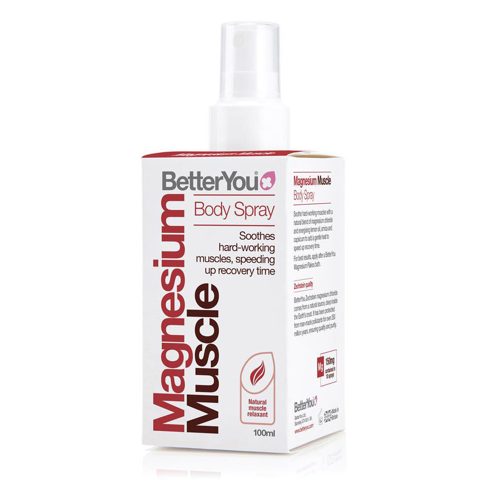 Magnesium Muscle Body Spray 100ml - Just Natural
