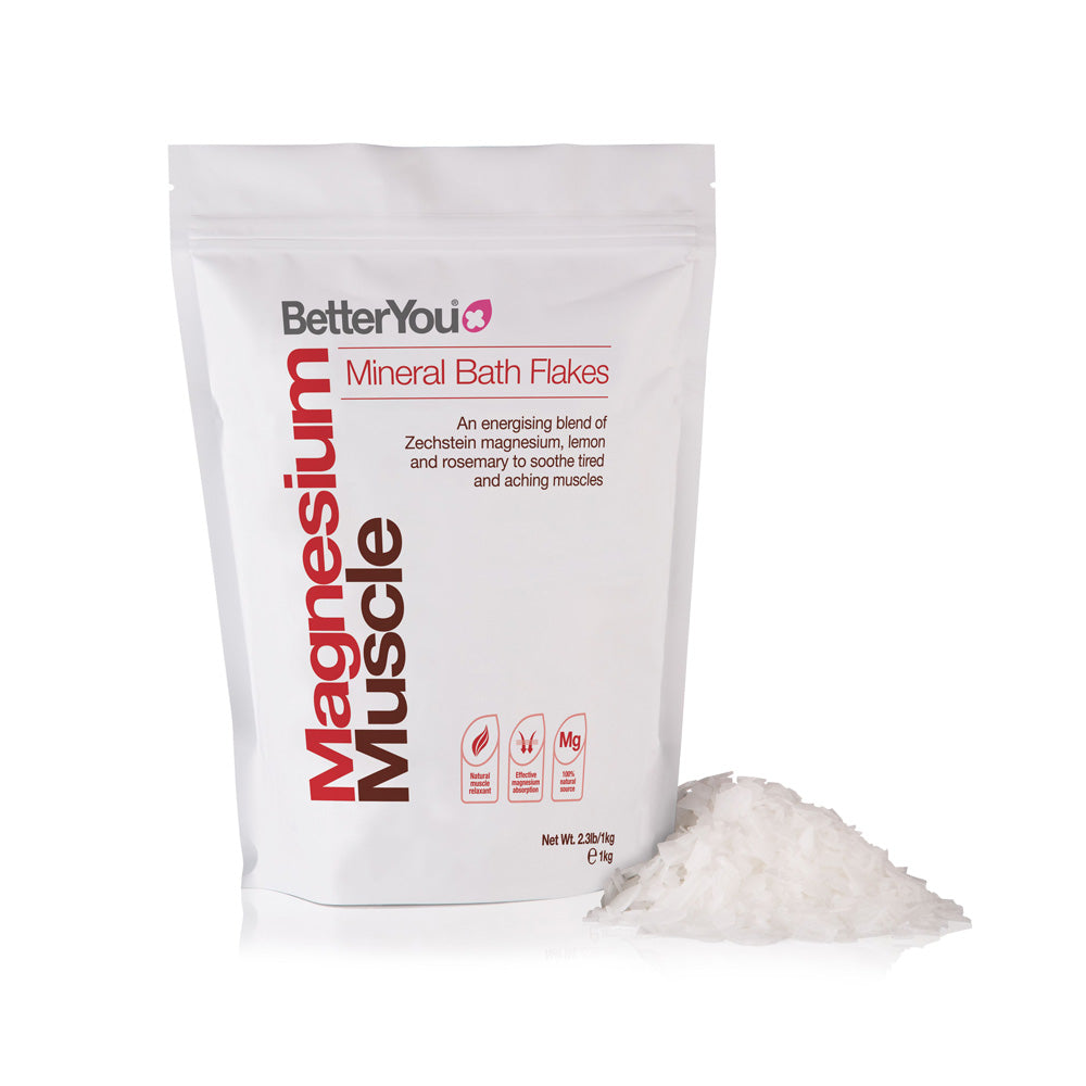 Magnesium Flakes Muscle 1kg - Just Natural