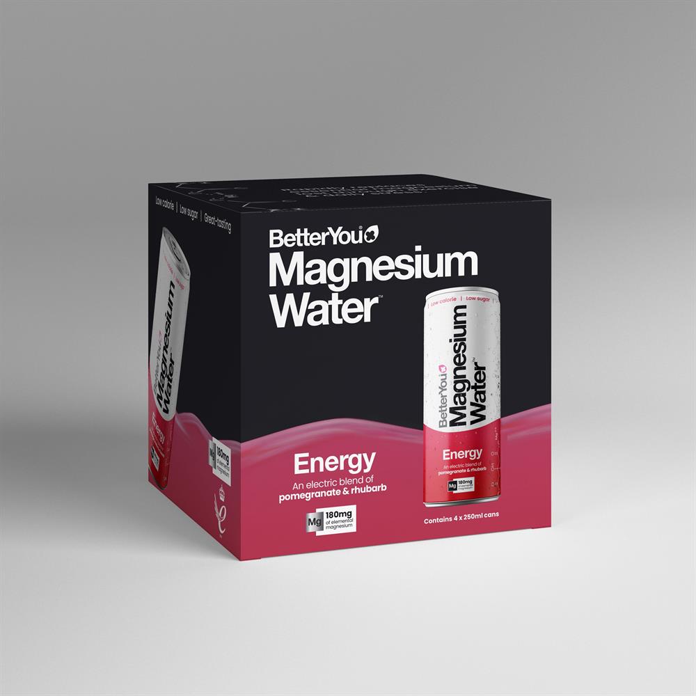 Magnesium Water - Energy 4 pack - Just Natural