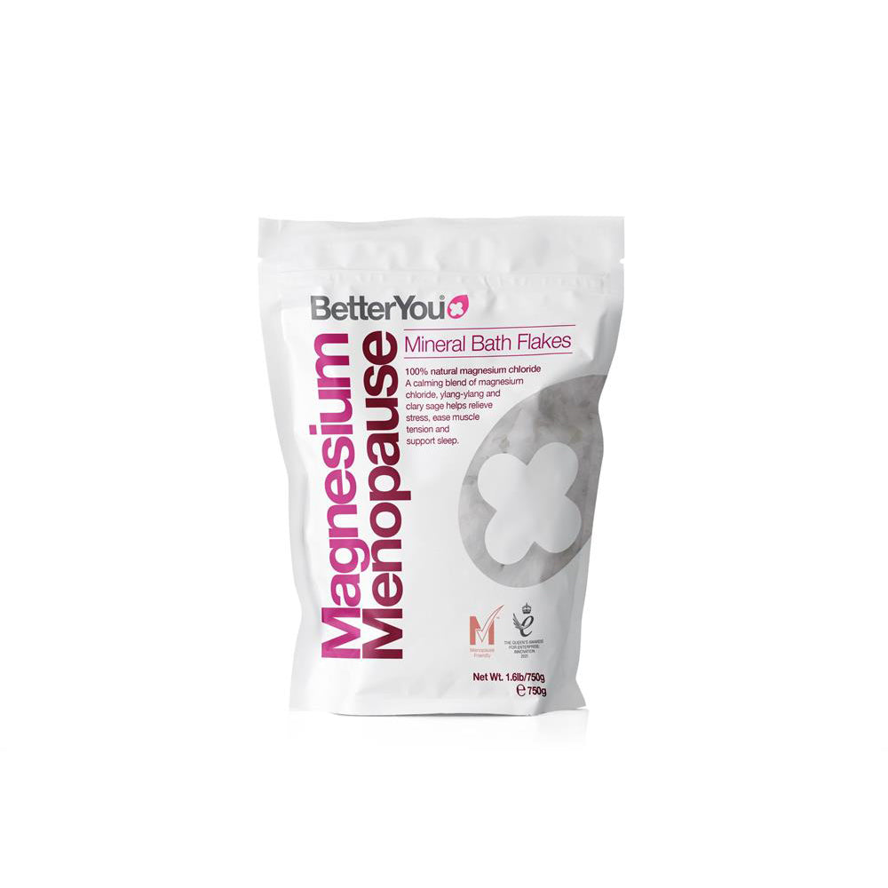 Magnesium Menopause Bath Flakes 750g - Just Natural