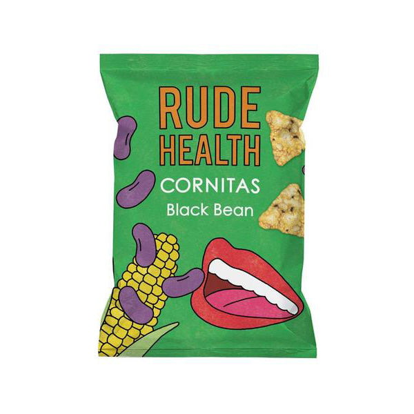 Rude Health Black Bean Cornitas 90g - Just Natural