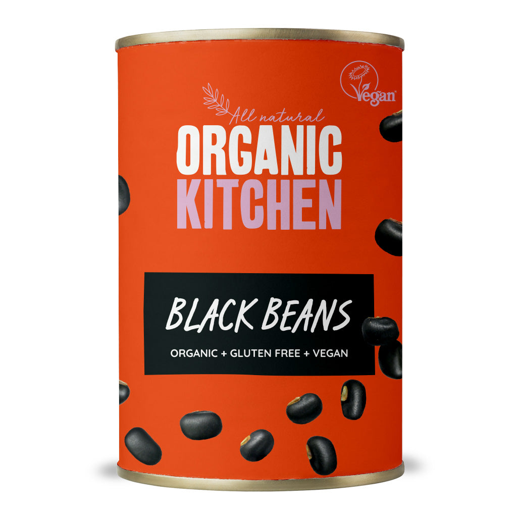 Organic Kitchen Black Beans 400g - Just Natural