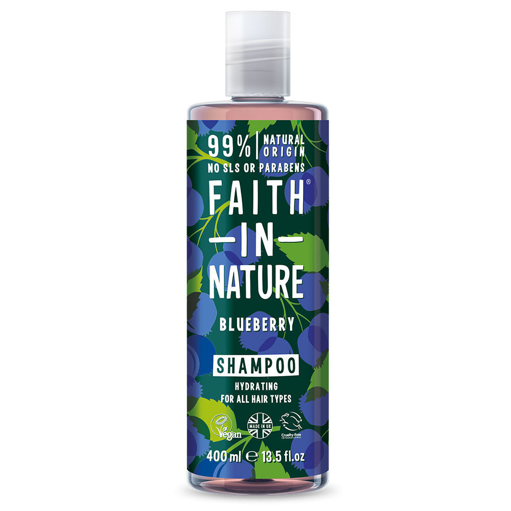 Faith in Nature Blueberry Shampoo 400ml - Just Natural