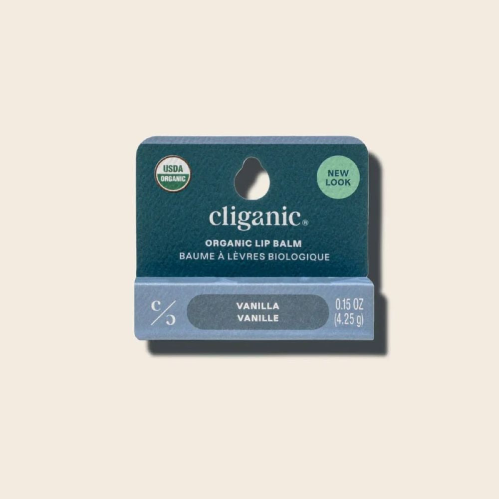 Cliganic Organic Vanilla Lip Balm 1 Unit