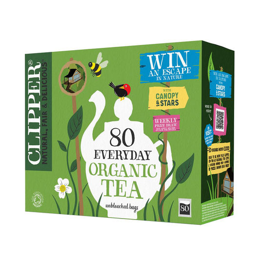 Organic Everyday Tea 80 bags - Just Natural
