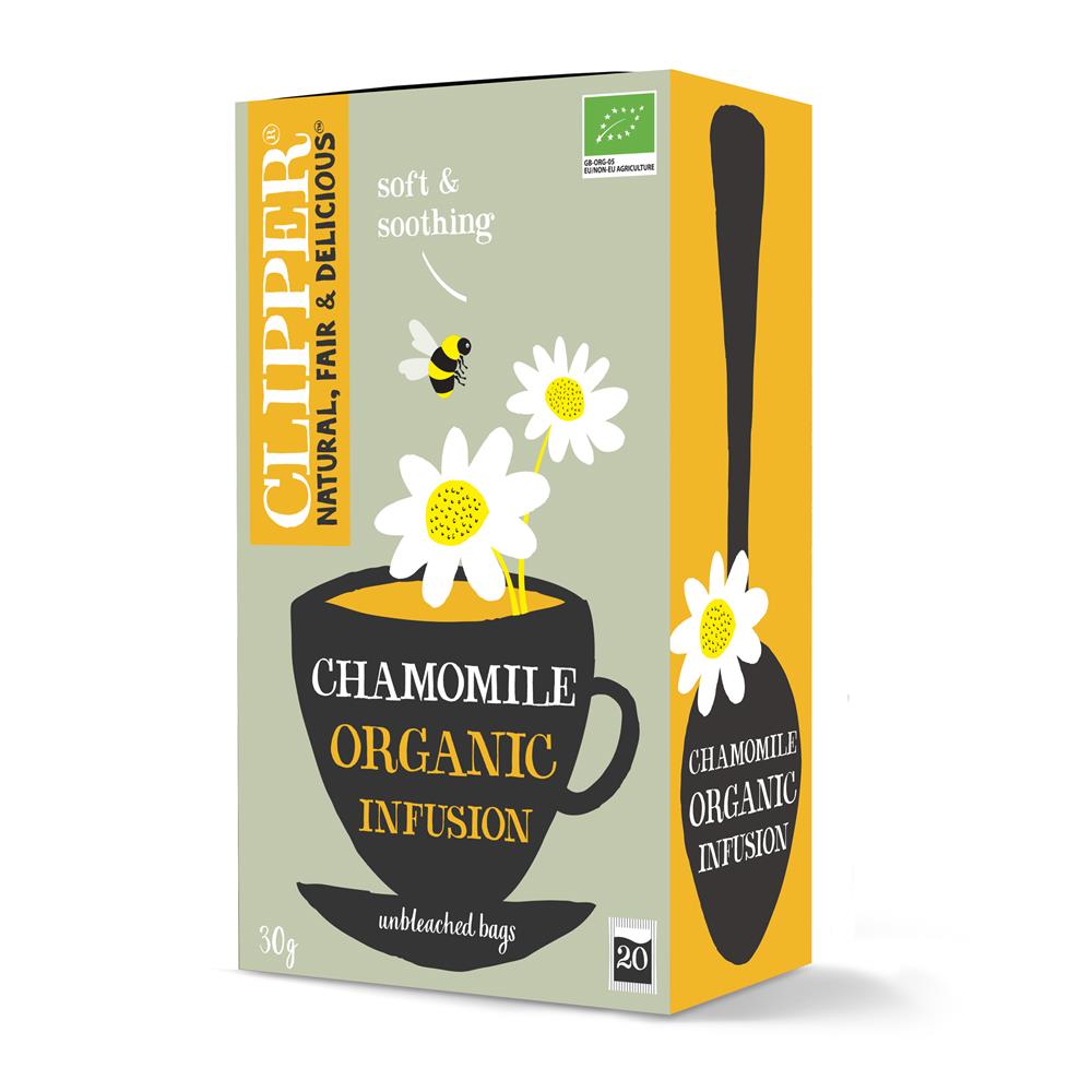 Clipper Organic Chamomile Infusion 20 bags - Just Natural