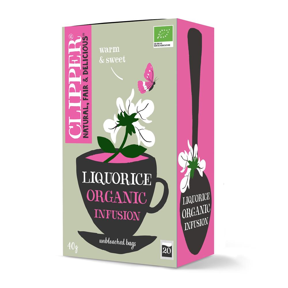Clipper Organic Liquorice Infusion 20 bags - Just Natural