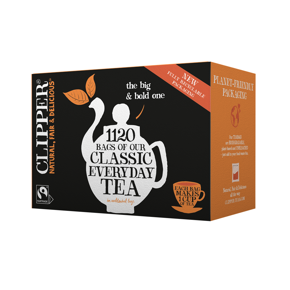 Fairtrade Everyday One Cup 1120 Tea bags - Just Natural