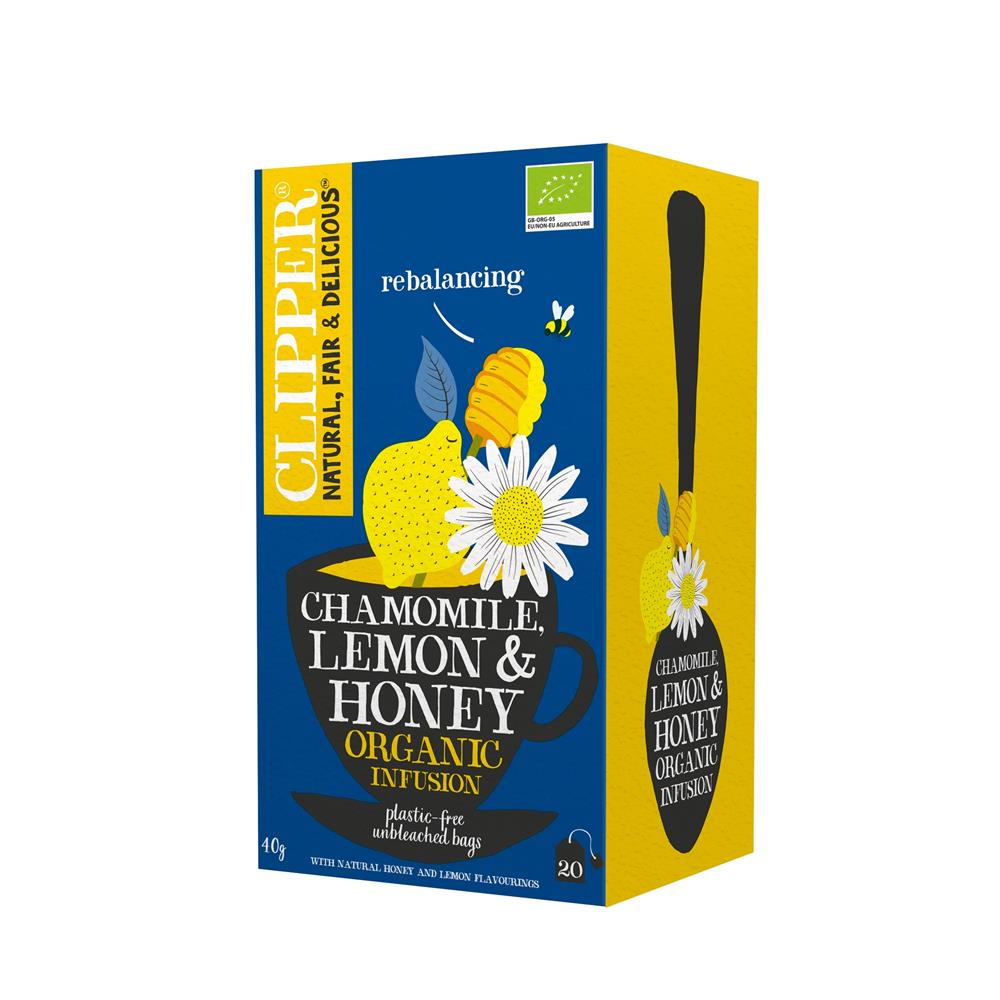 Chamomile Lemon and Honey 20 Bags - Just Natural