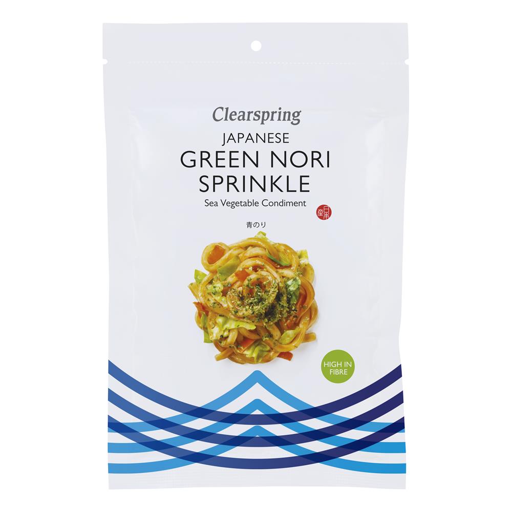 Green Nori Flakes Sea Vegetable 20g