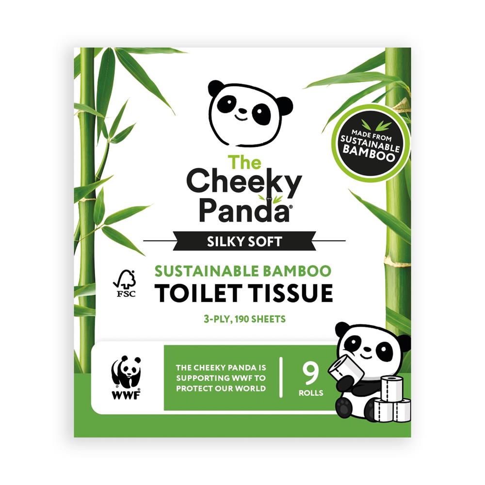 Silky Soft WWF Bamboo Toilet Tissue 9 roll / 190 sheets - Just Natural