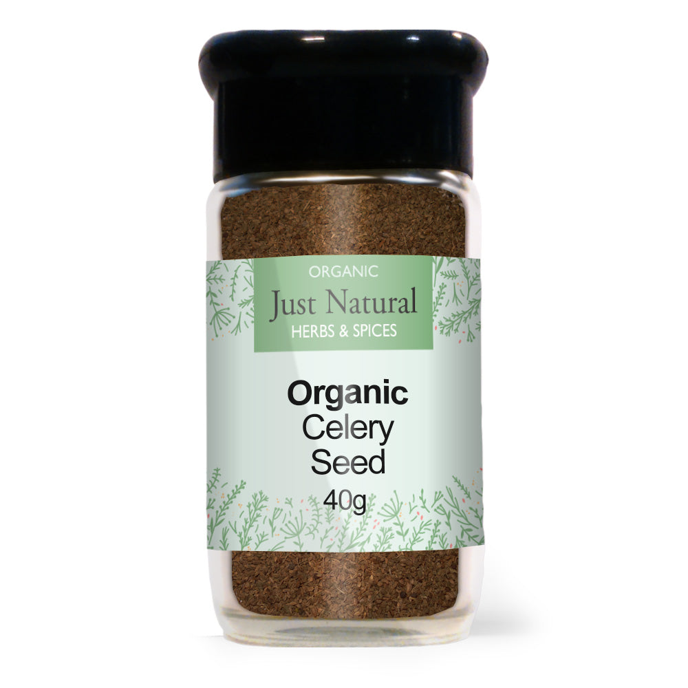 Just Natural Celery Seed (Glass Jar) 37g - Just Natural