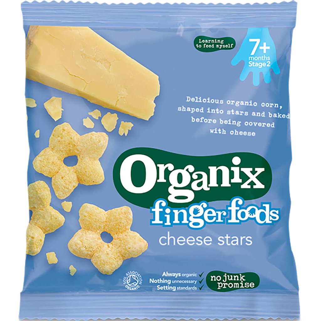 Organix Cheese Stars 20g - Just Natural