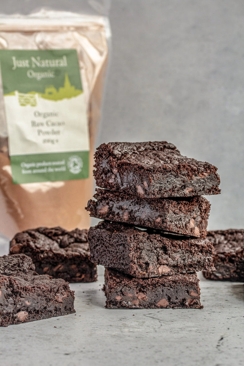 Chewy One-Bowl Vegan Brownies