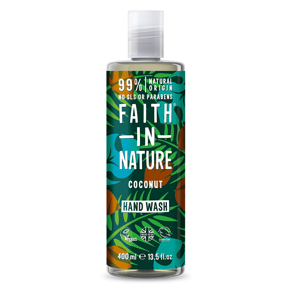 Faith in Nature Coconut Hand Wash 400ml - Just Natural