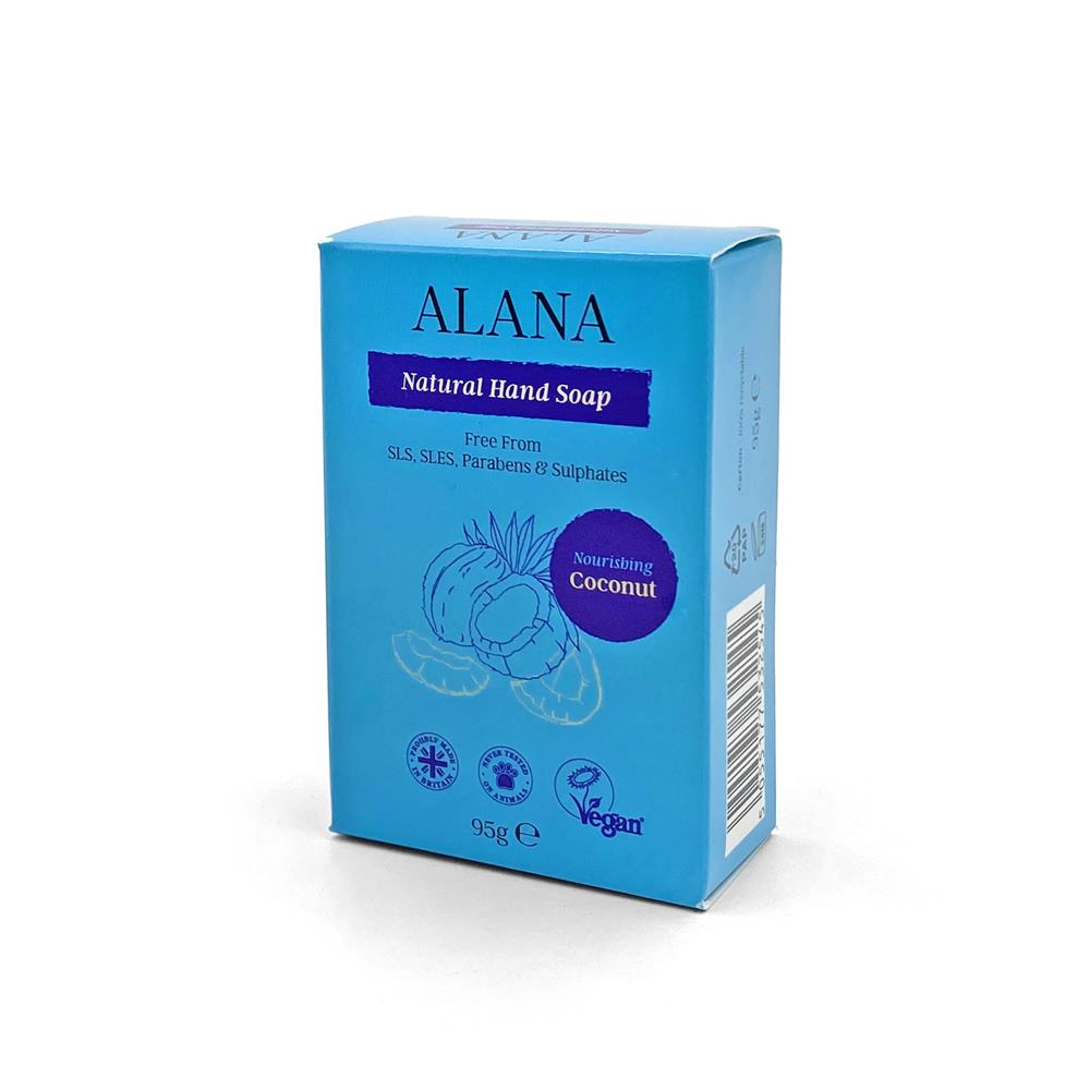 Alana Coconut Natural Hand Soap Bar 95g - Just Natural